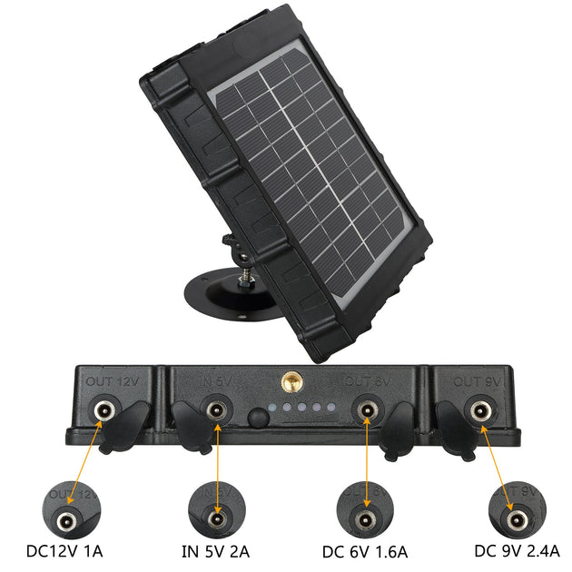 Wildkamera Mit Akku Solarpanel Wildkamera Solarlade Produktbild-Vorschau 2