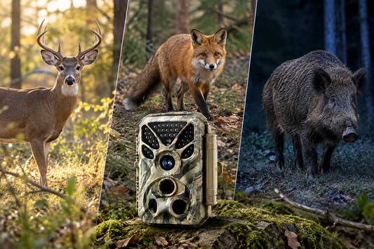 Heute ein Hirsch, morgen ein Fuchs? Was Wildkameras über die Aktivität von Wildtieren verraten
