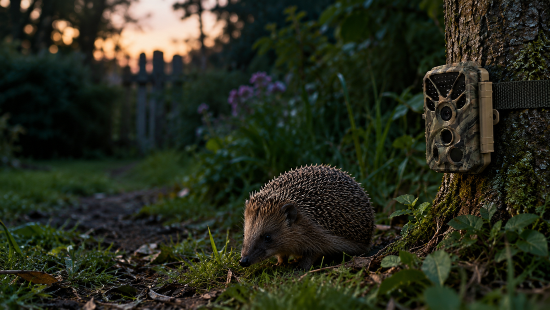 Wildkamera für Igel und Kleintiere richtig einrichten