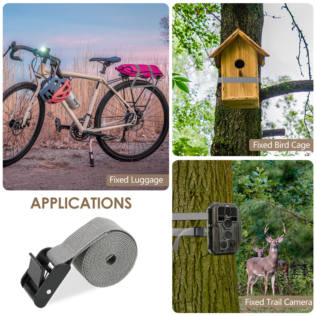 Sangles pour appareil photo animalier x5*
