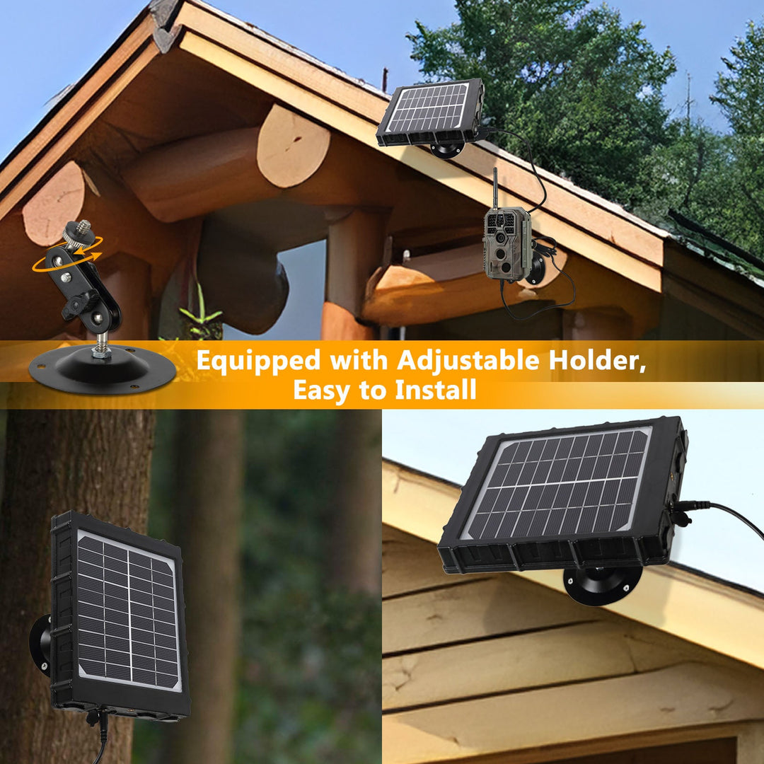 Wildkamera Mit Akku Solarpanel Wildkamera Solarlade Produktbild-Vorschau 3