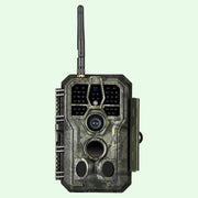 Wildkamera Wlan Fotofalle Jagdkamera Wildtierkamera 64MP 1296P 0,1s Schnelle Trigger Geschwindigkeit Nachtsicht Bewegungsmelder 120°PIR IP66 Wasserdichter | A280W Grün